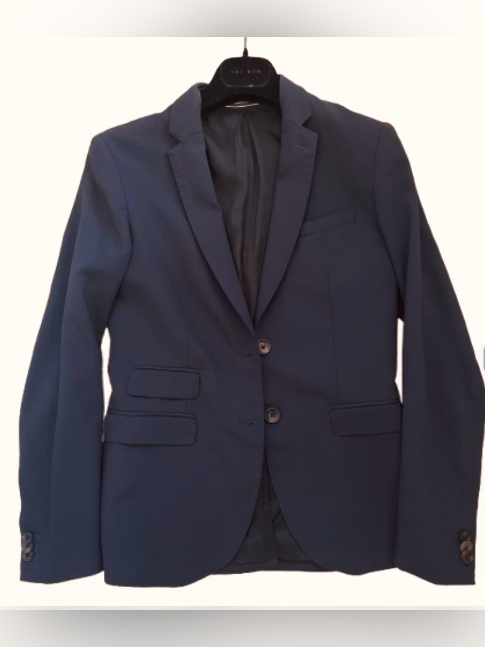 J.Lindeberg Dark Navy Two-Button Tailored Blazer